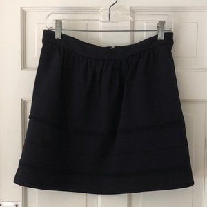 J. Crew Factory A-Line Black Skirt- Size 8